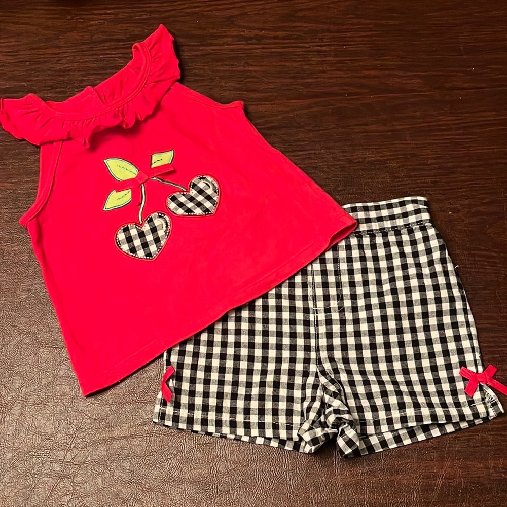 2 for $15 - Girl 2 Piece Short Set